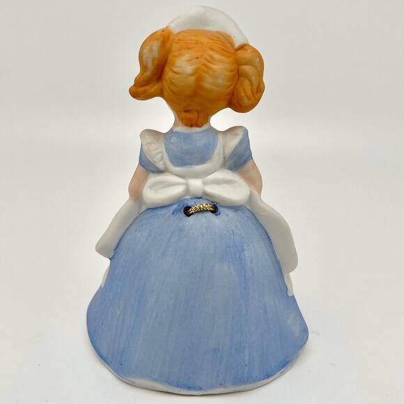 Vintage 1979 MSR Imports Porcelain Bell Blonde Nurse Collectible - Picture 4 of 8